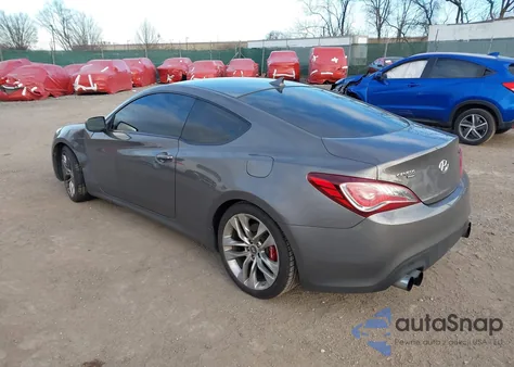 2013 Hyundai Genesis 2.0T R-Spec из США, поврежденный, VIN KMHHT6KD5DU093542